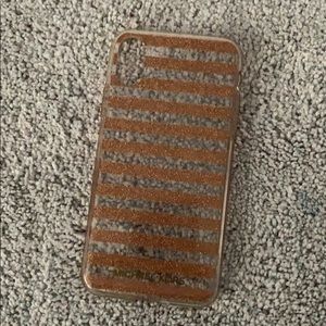 Michael Kors iPhone X case, perfect condition